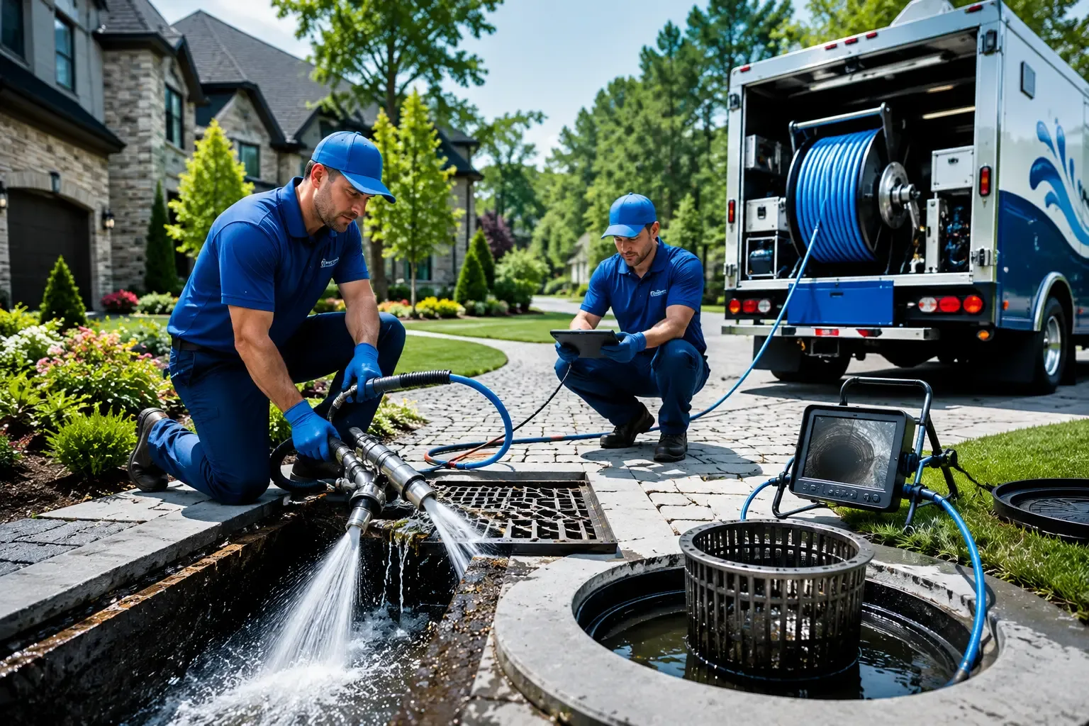 Local outdoor drain cleaning professionals in Red House, WV