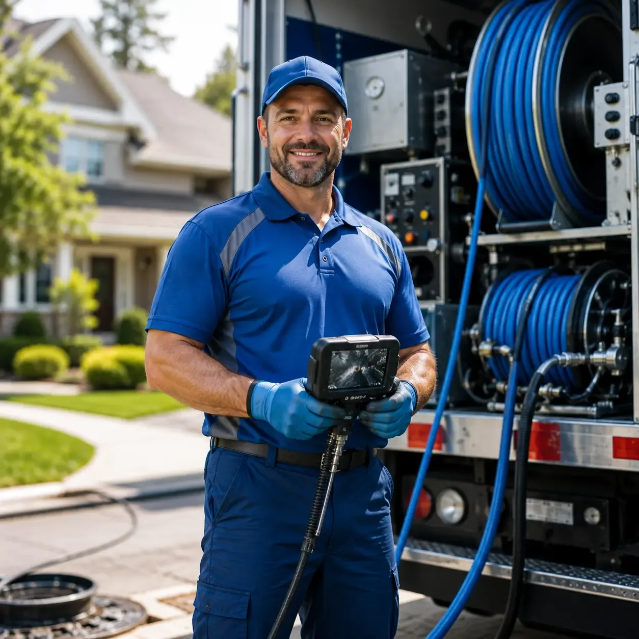Local outdoor drain cleaning specialists in Red House, WV